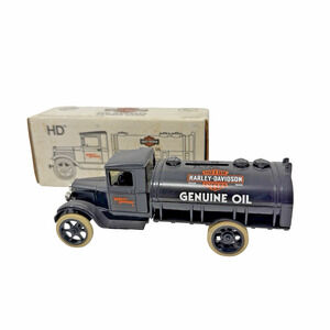 '91 USA Made ERTL 1/34 Harley Davidson 1931 Hawkeye Tanker Diecast Coin Bank Key